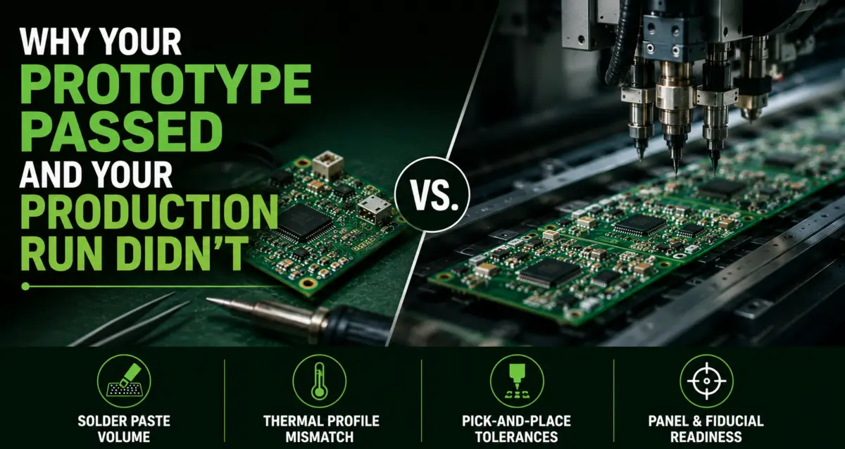 Prototype vs Production